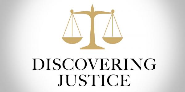Image of "Discovering Justice" logo