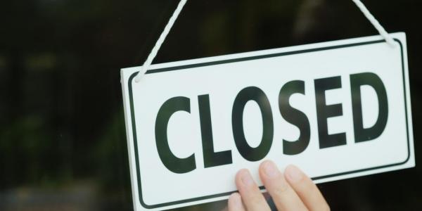 Closed Amazon storefront